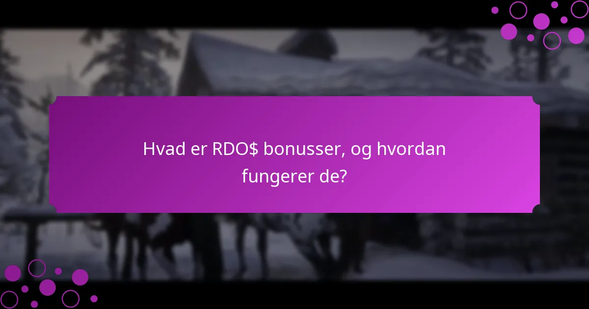 Hvilke månedlige events tilbyder RDO$ bonusser?