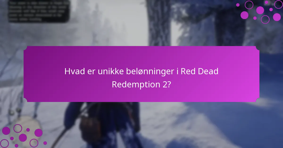 Hvad er login-bonusser i Red Dead Redemption 2?